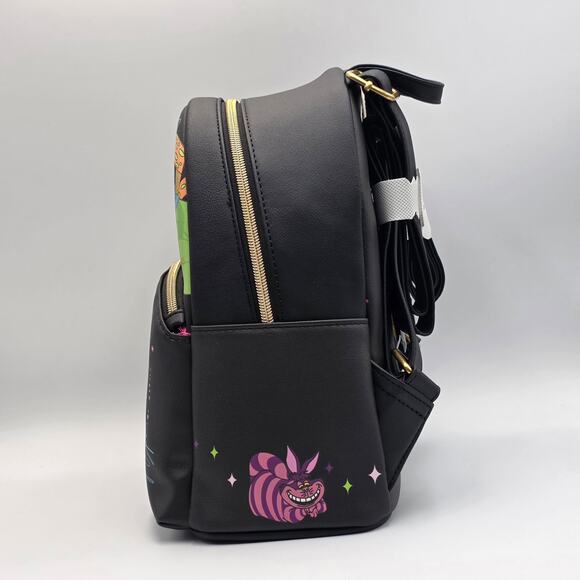 Loungefly Disney Alice In Wonderland Glow-In-The-Dark Characters Mini Backpack main image 11